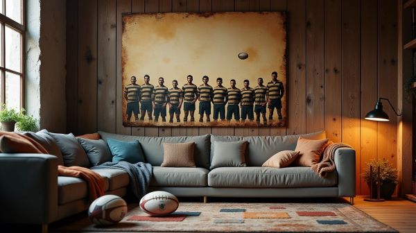 Choisir une affiche rugby vintage pour embellir votre décor