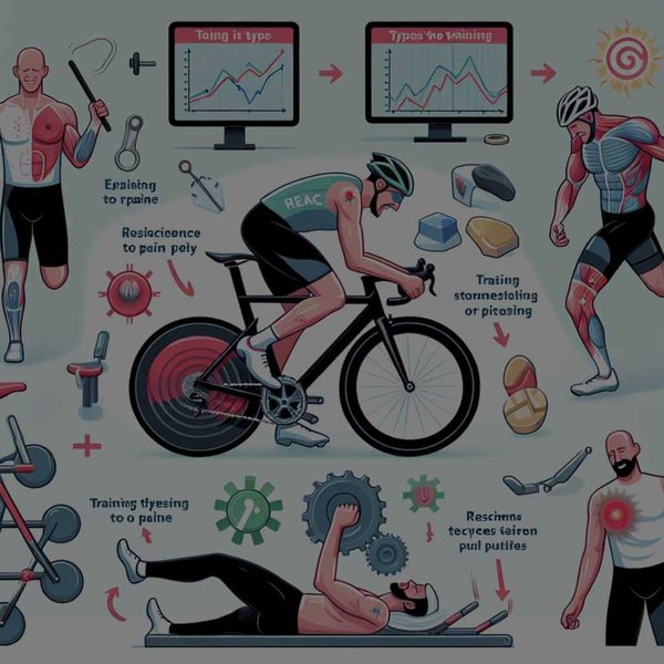 Quels types d'entraînement pour augmenter la résistance à la douleur en cyclisme ?